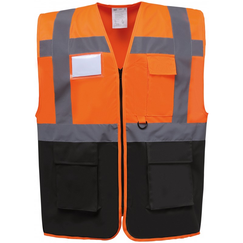 Gilet multifonction haute visibilité classe 1 - YHVW801