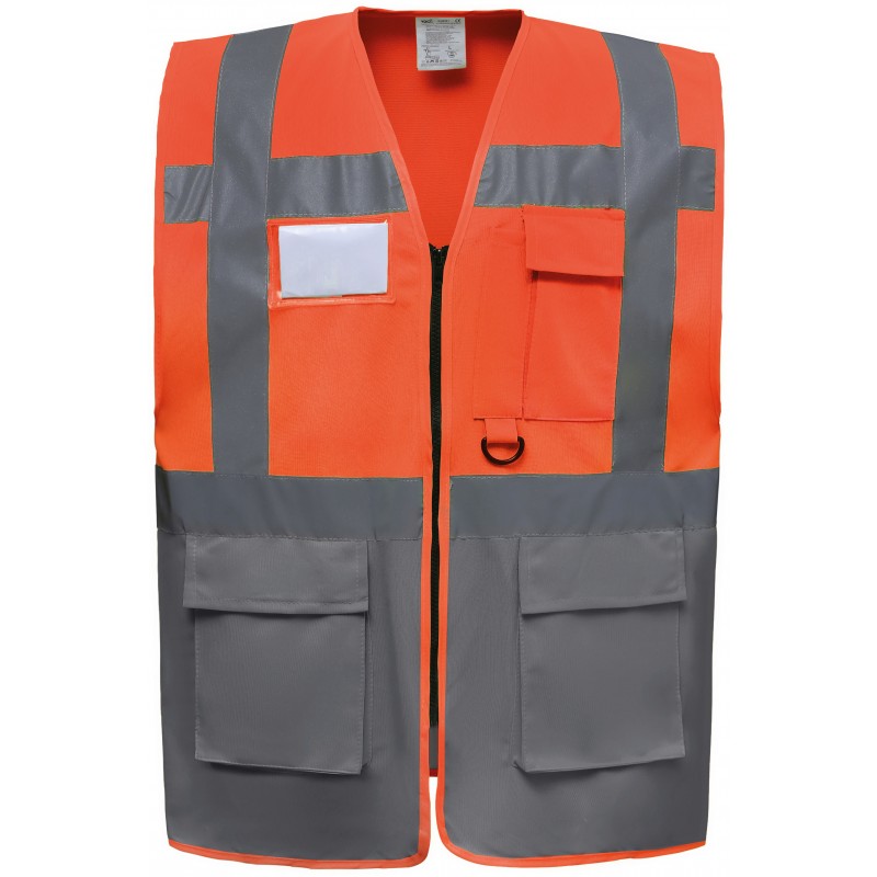 Gilet multifonction haute visibilité classe 1 - YHVW801