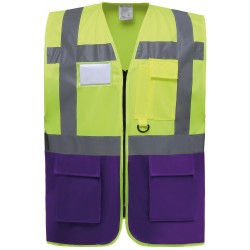 Gilet multifonction haute visibilité classe 1 - YHVW801