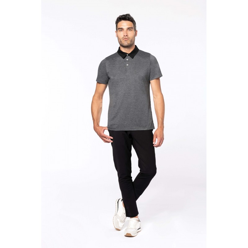 Polo homme Coton 180g bicolore - K260