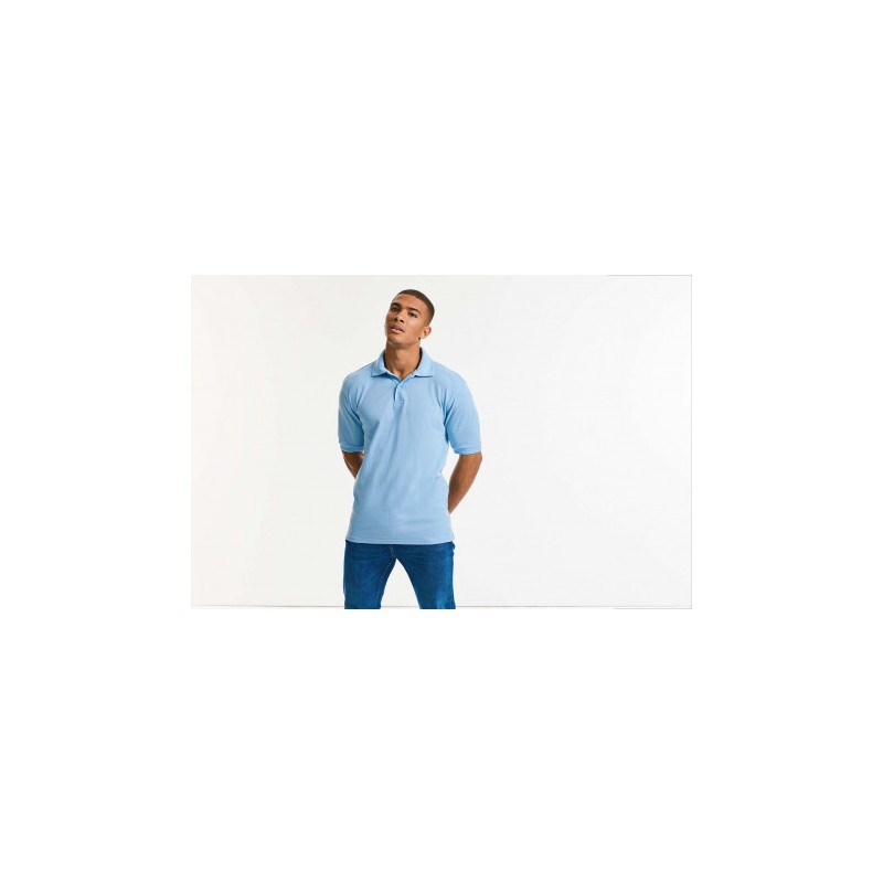 Polo homme Heavy Duty 210 g/m² Polyester/Coton - RU599M