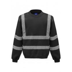 Sweat-shirt HV col rond 280 g/m² 100% Polyester - YHVJ510
