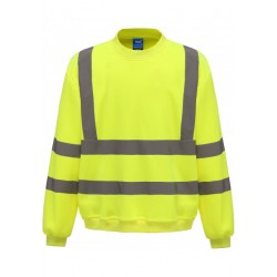 Sweat-shirt HV col rond 280 g/m² 100% Polyester - YHVJ510