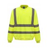 Sweat-shirt HV col rond 280 g/m² 100% Polyester - YHVJ510