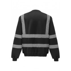 Sweat-shirt HV col rond 280 g/m² 100% Polyester - YHVJ510