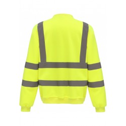 Sweat-shirt HV col rond 280 g/m² 100% Polyester - YHVJ510