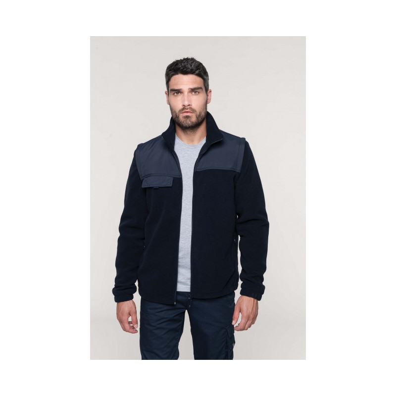 Veste polaire homme manches amovibles - WK9105