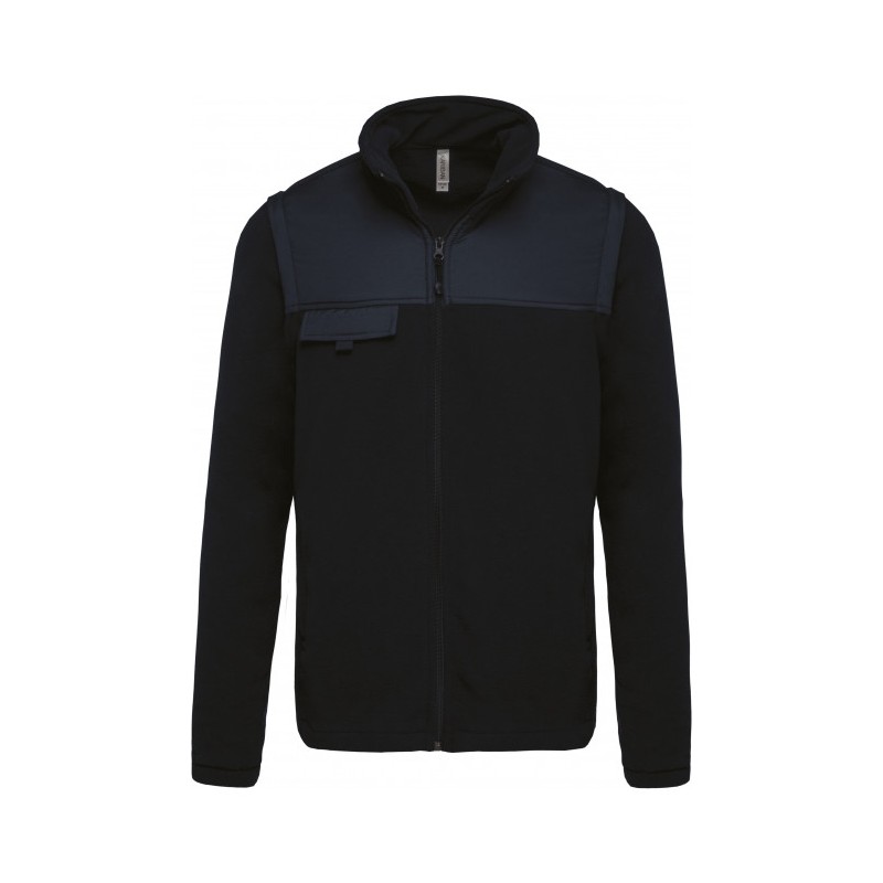 Veste polaire ambulancier homme manches amovibles - WK9105