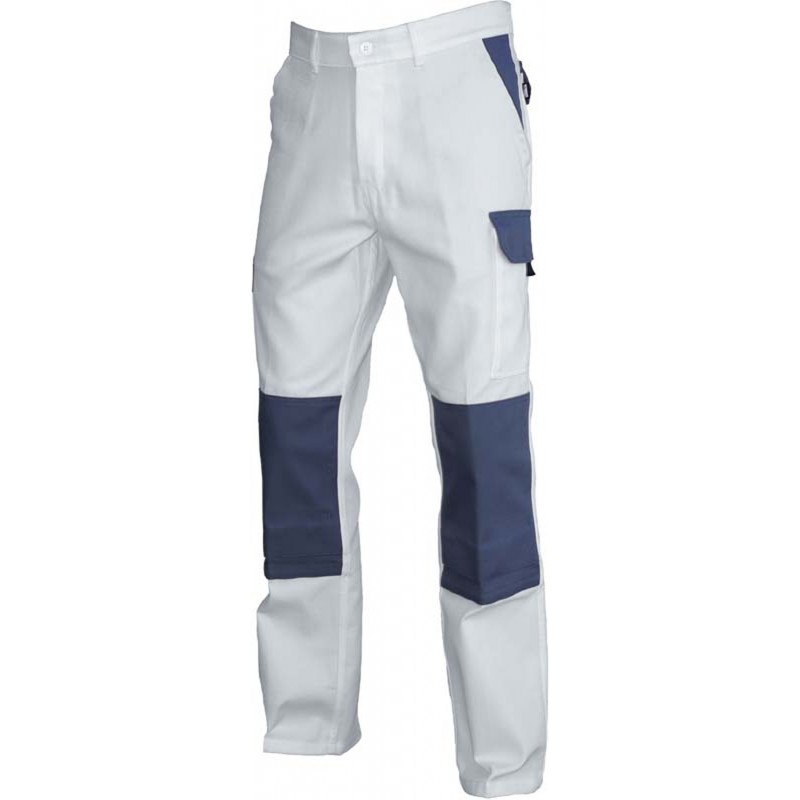 Pantalon Typhon blanc/gris Lenny - 01TYCBG2