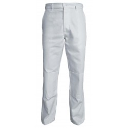 Pantalon coton blanc PG poche mètre - 01APG110