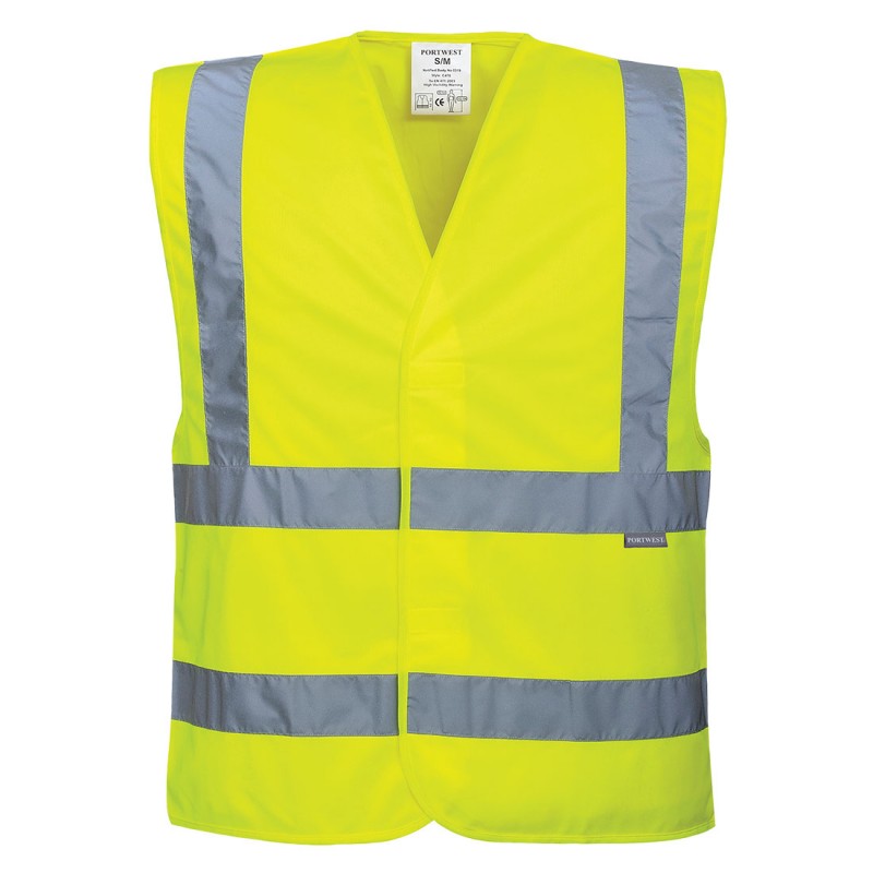 Gilet HV baudrier et double ceinture grande taille - C470