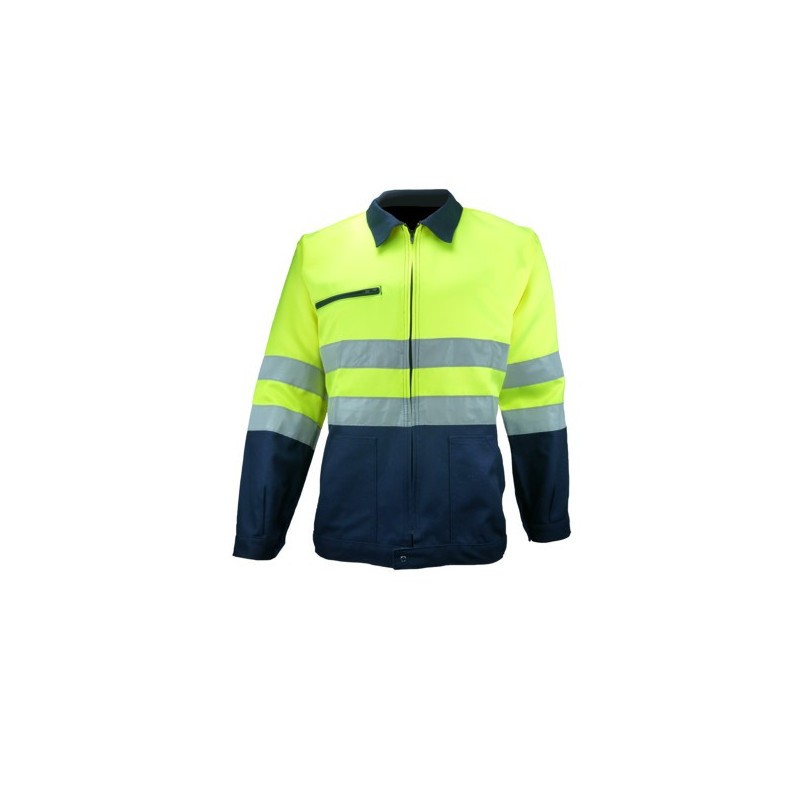 Blouson HV marine/jaune - 09HVJ580