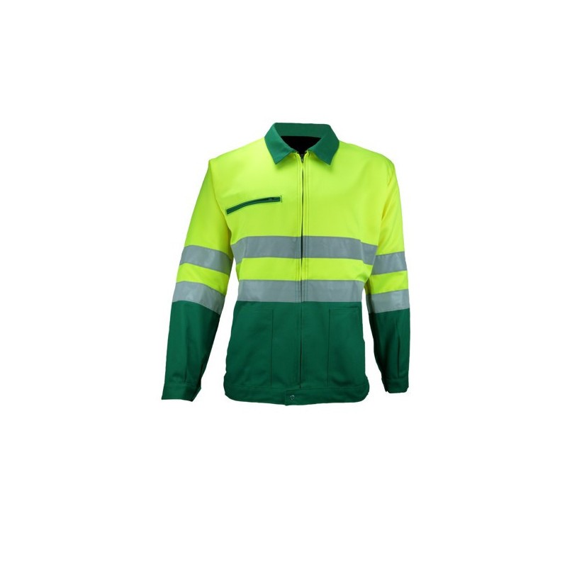 Blouson HV vert/jaune - 09HVJ640