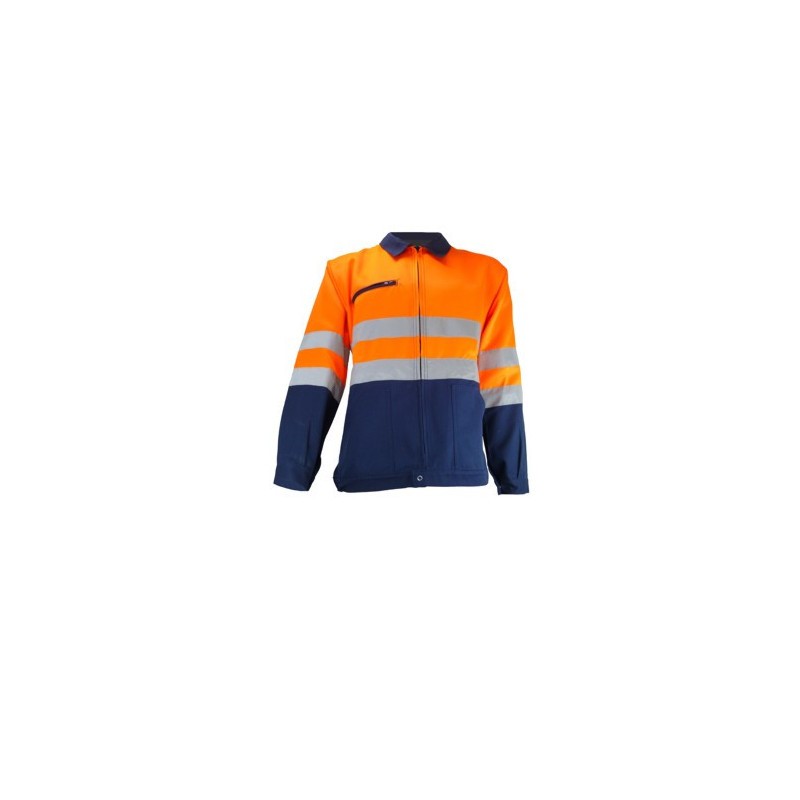 Blouson HV marine/orange - 09HVO580