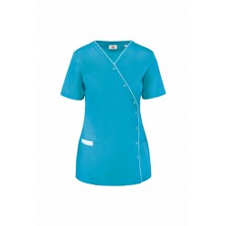 Tunique femme polycoton avec boutons-pression - WK506