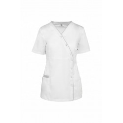 Tunique femme polycoton avec boutons-pression - WK506