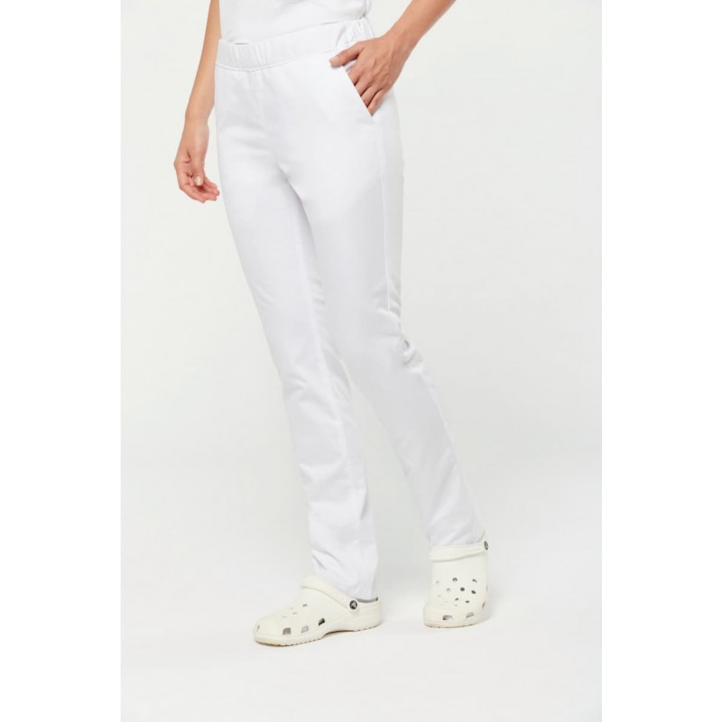 Pantalon élastiqué femme polycoton - WK708