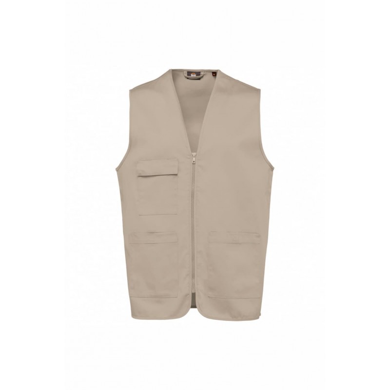 Gilet mixte polycoton multipoches - WK608