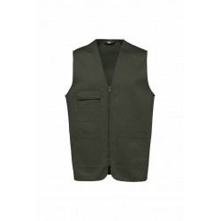 Gilet mixte polycoton multipoches - WK608