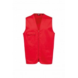 Gilet mixte polycoton multipoches - WK608
