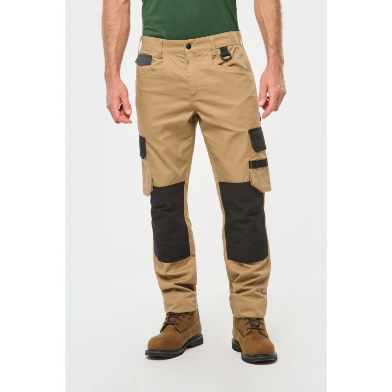 Pantalon de travail bicolore homme - WK742