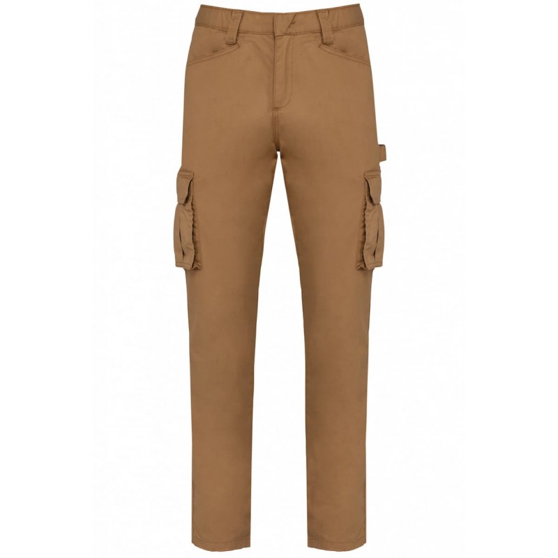 Pantalon multipoches élasthanne homme - WK703