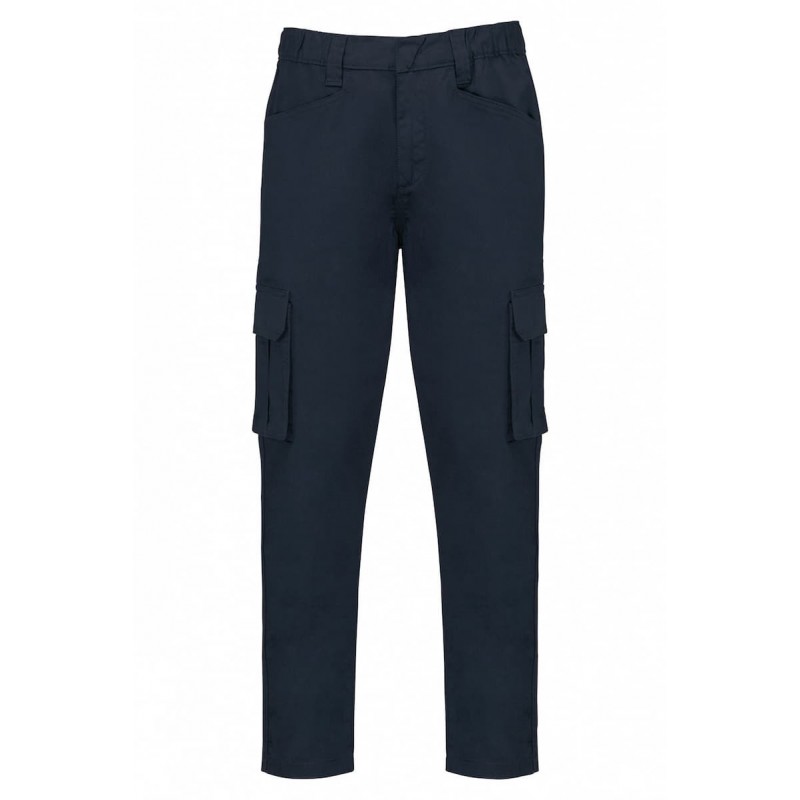 Pantalon multipoches élasthanne homme - WK703