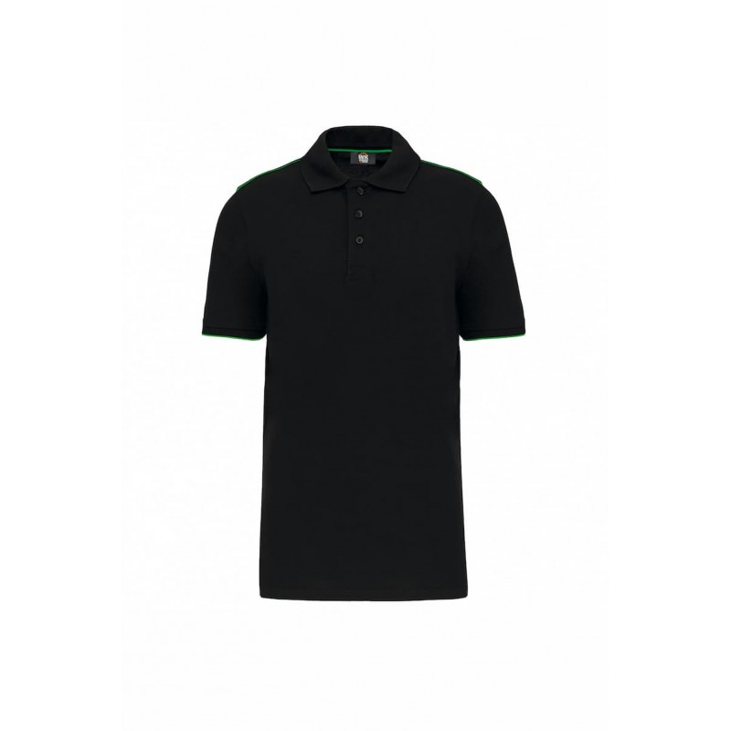 Polo homme liseré 220g P/C - WK270