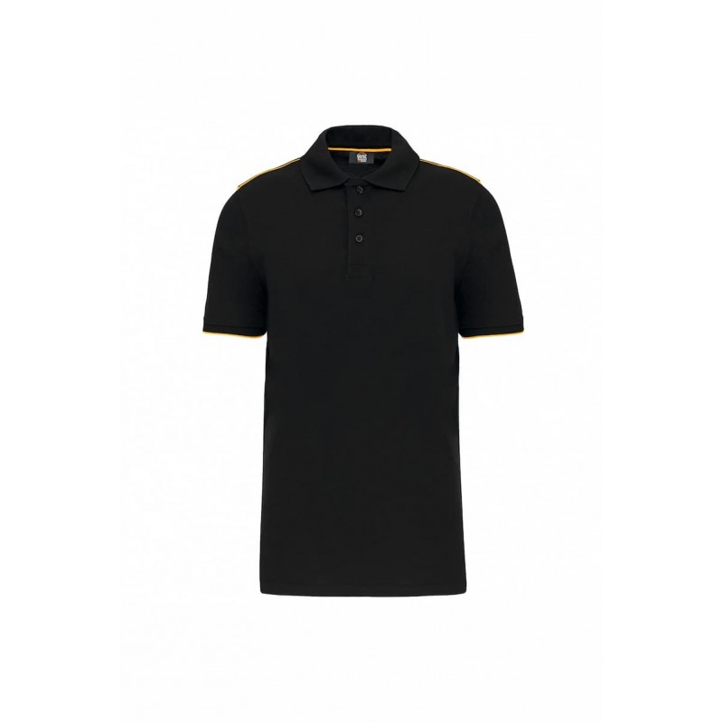 Polo homme liseré 220g P/C - WK270