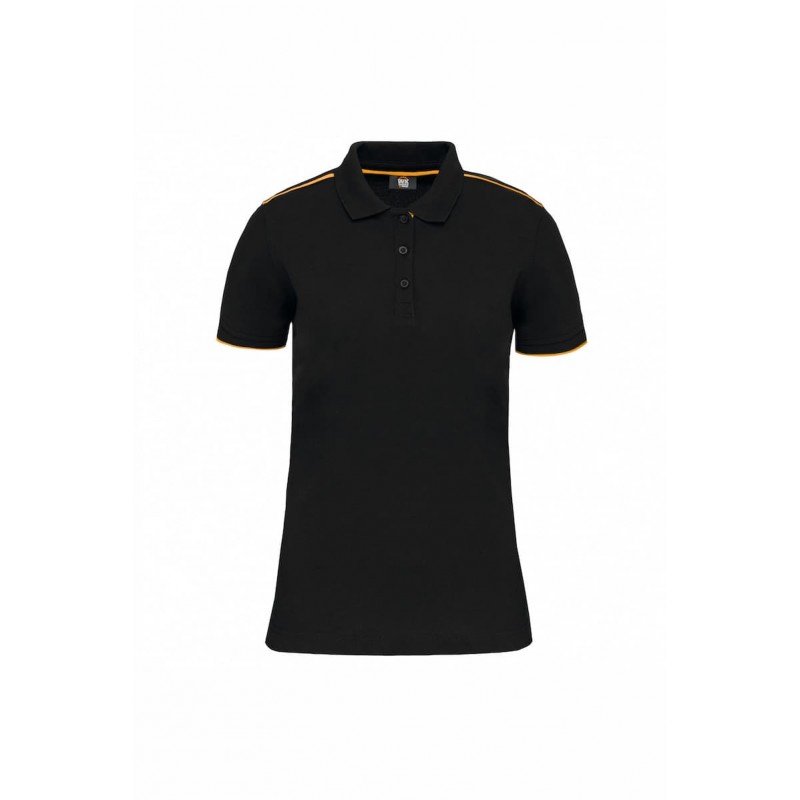 Polo femme liseré 220g P/C - WK271