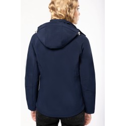 Veste softshell femme à capuche amovible - K414