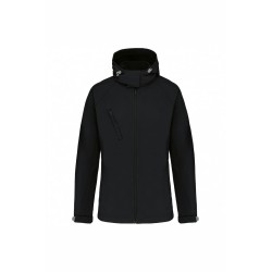 Veste softshell femme à capuche amovible - K414