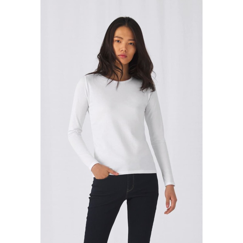 T-shirt ML femme Coton 185 g - CGTW08T