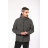 Veste softshell homme à capuche amovible - K413