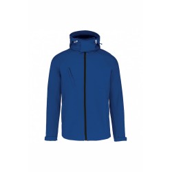 Veste softshell homme à capuche amovible - K413