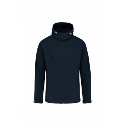 Veste softshell homme à capuche amovible - K413