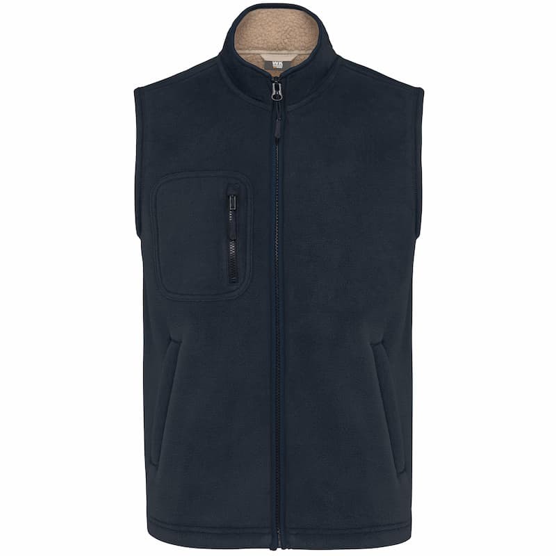 Bodywarmer polaire mixte intérieur sherpa - WK610