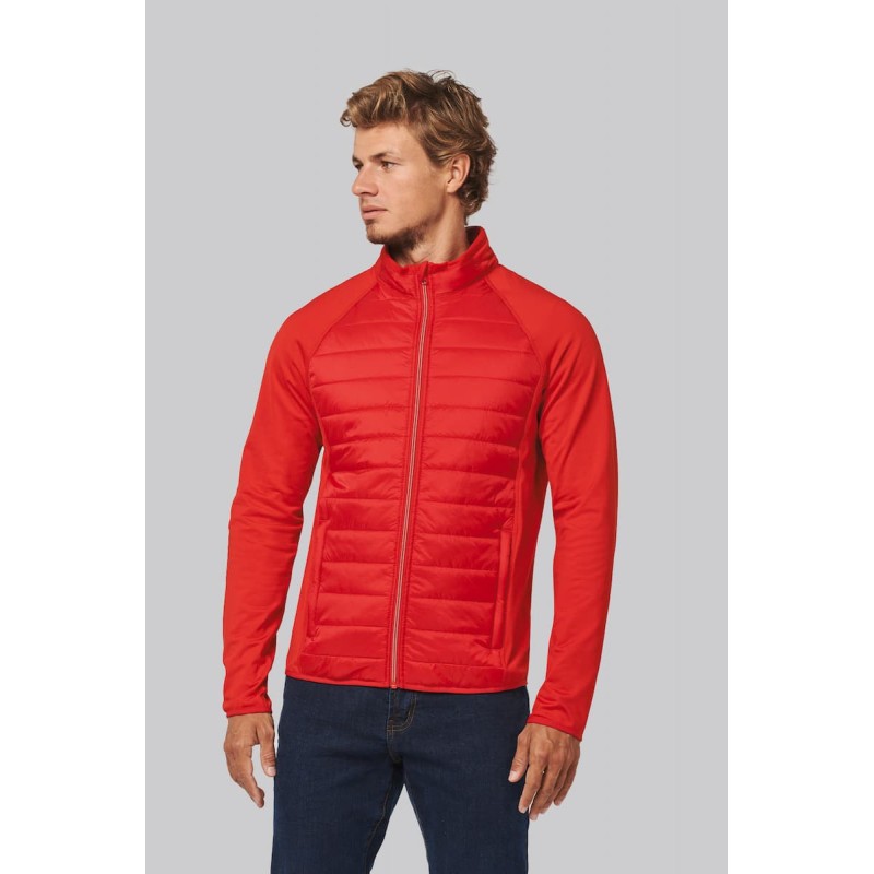 Veste sport bi-matière mixte - PA233