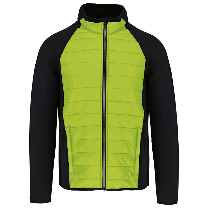 Veste sport bi-matière mixte - PA233