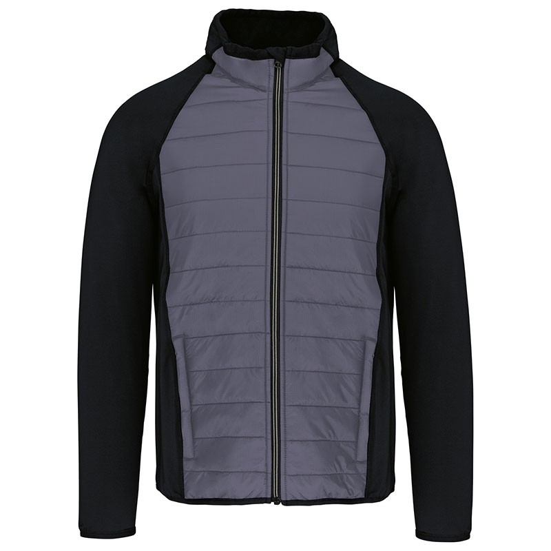 Veste sport bi-matière mixte - PA233