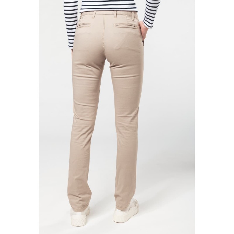 Pantalon chino femme - K741