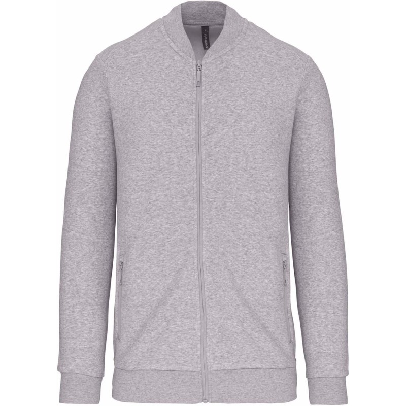 Veste molleton zippée mixte 300 g/m² Coton/Polyetser - K4002