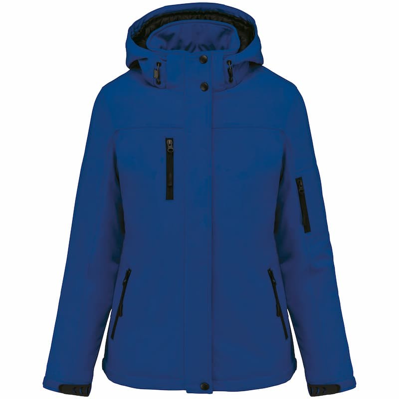 Parka Softshell 3 couches doublée capuche femme - K651